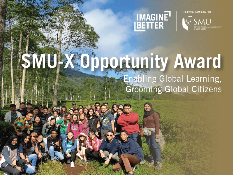 SMU-X Opportunity Award Banner