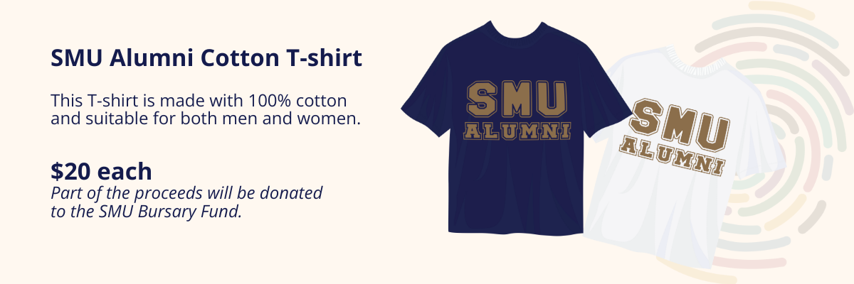 SMU Alumni Cotton T-shirt